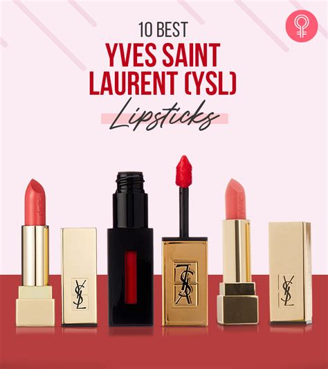 a set of ten lipstick ysl|Yves Saint Laurent 10.